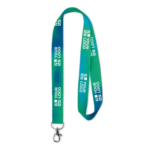 Gift Campaign Lanyard porta badge ecologico consegna rapida RPET Sublim Express> Lanyard E Porta Badge Personalizzati
