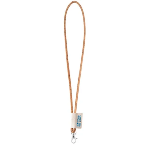 Gift Campaign Lanyard portabadge in sughero consegna in 1 settimana ø5 Tube Cork> Lanyard E Porta Badge Personalizzati