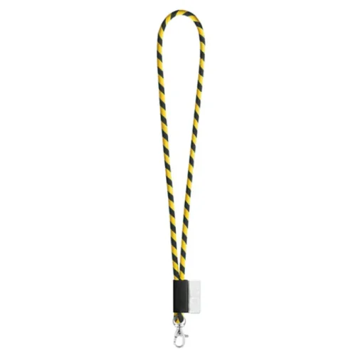 Gift Campaign Lanyards porta badge personalizzati a consegna rapida Tube Stripes Dark> Lanyard E Porta Badge Personalizzati