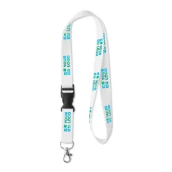Gift Campaign Lanyards sublimatico in poliestere con fibbia a stacco Sublim Plus></noscript> Lanyard E Porta Badge Personalizzati