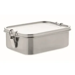 Gift Campaign Lunch box con logo e separatore interno in acciaio 1,2L Inox Space> Porta Pranzo