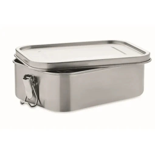 Gift Campaign Lunch box con logo e separatore interno in acciaio 1,2L Inox Space> Porta Pranzo