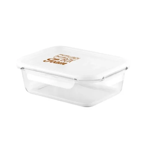 Gift Campaign Lunch box ermetico in vetro borosilicato con capacità di 1L> Porta Pranzo