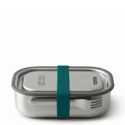 Gift Campaign Lunch box in acciaio inox con posate e fascia Black+Blum da 1 litro></noscript> Porta Pranzo