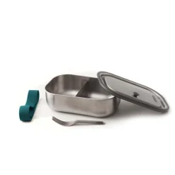 Gift Campaign Lunch box in acciaio inox con posate e fascia Black+Blum da 1 litro></noscript> Porta Pranzo