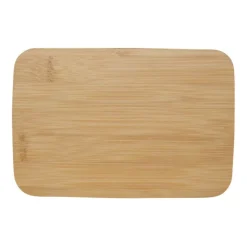 Gift Campaign Lunch box in plastica riciclata con coperchio in bambù e fascia 750ml><noscript><img width=