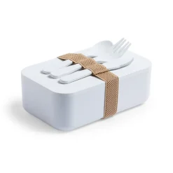 Gift Campaign Lunch box personalizzabili in PLA con posate incluse 1L Minimal><noscript><img width=