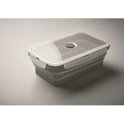 Gift Campaign Lunch box pieghevole in silicone colorato con capacità di 1.200ml></noscript> Porta Pranzo