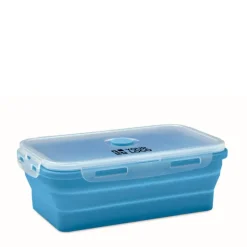 Gift Campaign Lunch box pieghevole in silicone colorato con capacità di 1.200ml></noscript> Porta Pranzo