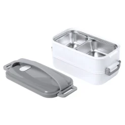 Gift Campaign Lunch box termico in PP con 2 vassoi in acciaio 850ml Foodie></noscript> Porta Pranzo