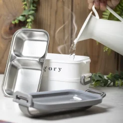 Gift Campaign Lunch box termico in PP con 2 vassoi in acciaio 850ml Foodie></noscript> Porta Pranzo