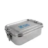 Gift Campaign Lunchbox in acciaio e chiusura di sicurezza 700ml Strong> Porta Pranzo