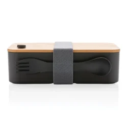 Gift Campaign Lunchbox in PP riciclato con coperchio in bambù Complete Bamboo Eco></noscript> Gadget Ecologici|Porta Pranzo