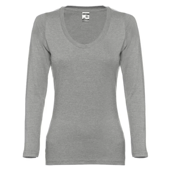 Gift Campaign Maglia a maniche lunghe da donna in cotone 150 g/m2 THC Bucharest> Magliette Personalizzate