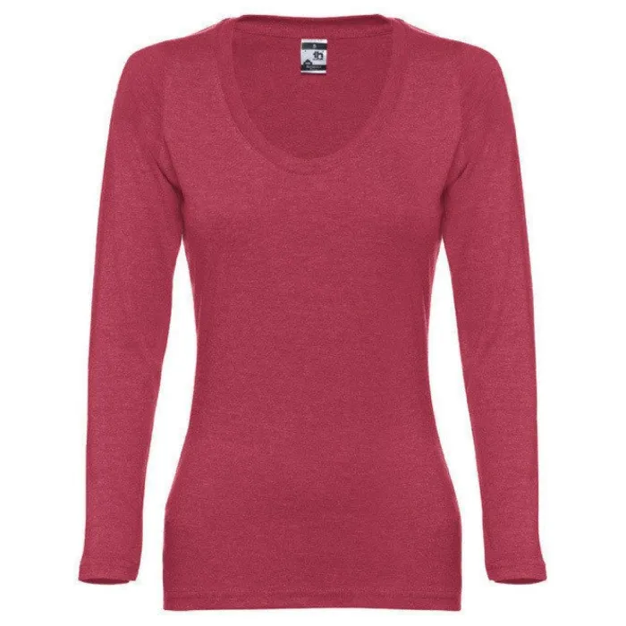 Gift Campaign Maglia a maniche lunghe da donna in cotone 150 g/m2 THC Bucharest> Magliette Personalizzate