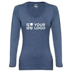 Gift Campaign Maglia a maniche lunghe da donna in cotone 150 g/m2 THC Bucharest><noscript><img width=