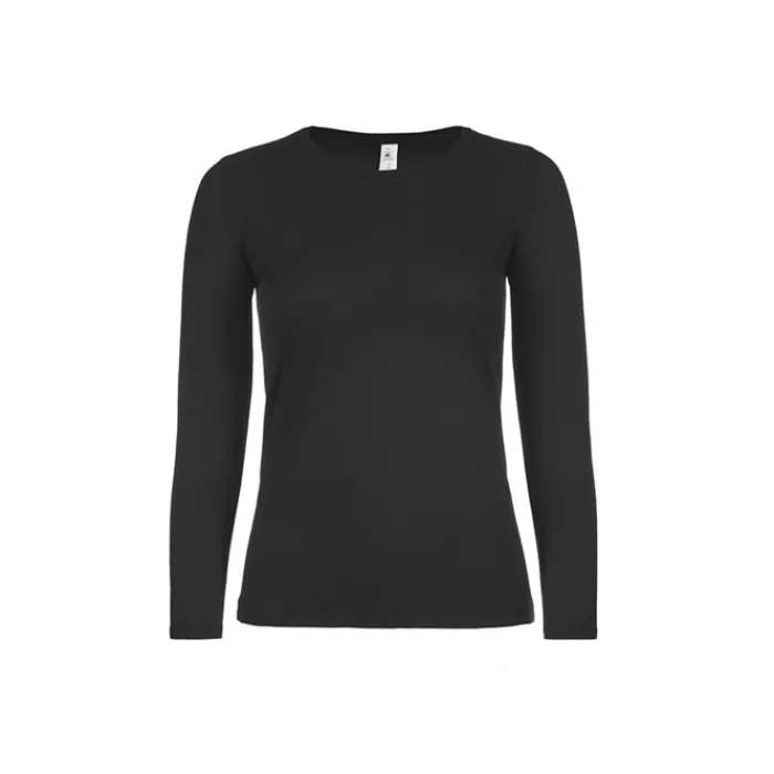 Gift Campaign Maglia con logo da donna a maniche lunghe in cotone 145 g/m2 B&C> Magliette Personalizzate