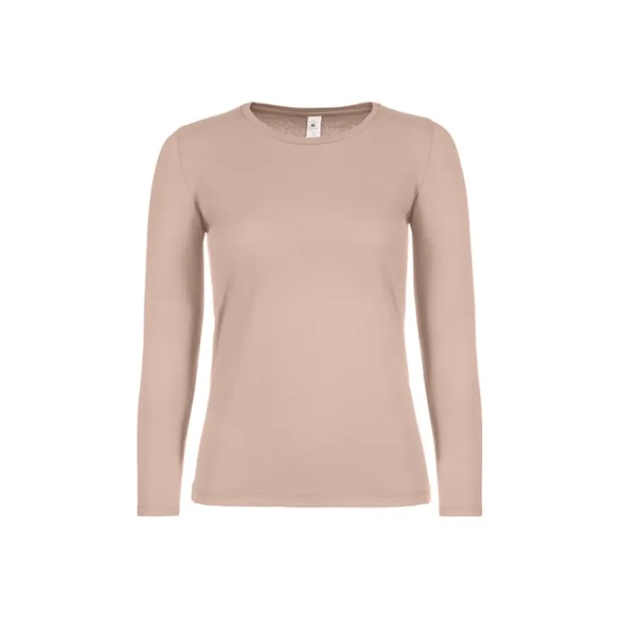 Gift Campaign Maglia con logo da donna a maniche lunghe in cotone 145 g/m2 B&C> Magliette Personalizzate