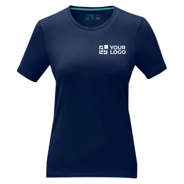 Gift Campaign Maglietta con logo da donna in cotone biologico 200g/m2 Elevate NXT> Gadget Ecologici|Magliette Personalizzate