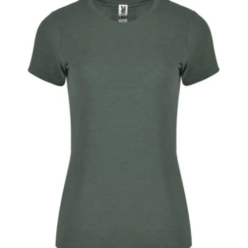 Gift Campaign Maglietta da donna effetto mélange in cotone e poliestere 150g/m² Roly> Magliette Personalizzate