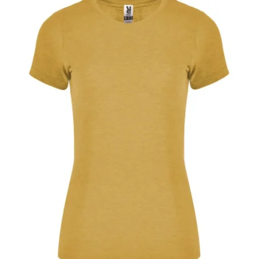 Gift Campaign Maglietta da donna effetto mélange in cotone e poliestere 150g/m² Roly> Magliette Personalizzate