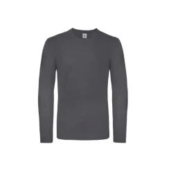 Gift Campaign Maglietta da uomo a maniche lunghe in 100% cotone da 145g/m2 B&C><noscript><img width=