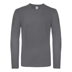 Gift Campaign Maglietta da uomo a maniche lunghe in 100% cotone da 145g/m2 B&C><noscript><img width=