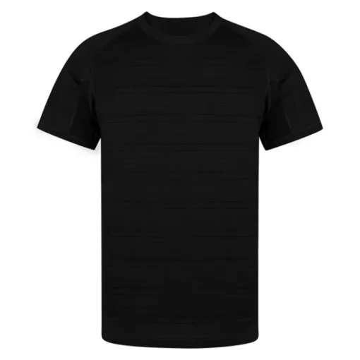 Gift Campaign Maglietta tecnica unisex in 100% poliestere con design a righe 135g/m2> Magliette Tecniche