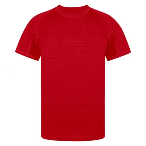 Gift Campaign Maglietta tecnica unisex in 100% poliestere con design a righe 135g/m2> Magliette Tecniche