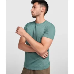 Gift Campaign Maglietta uomo effetto mélange in cotone e poliestere da 150g/m² Roly><noscript><img width=