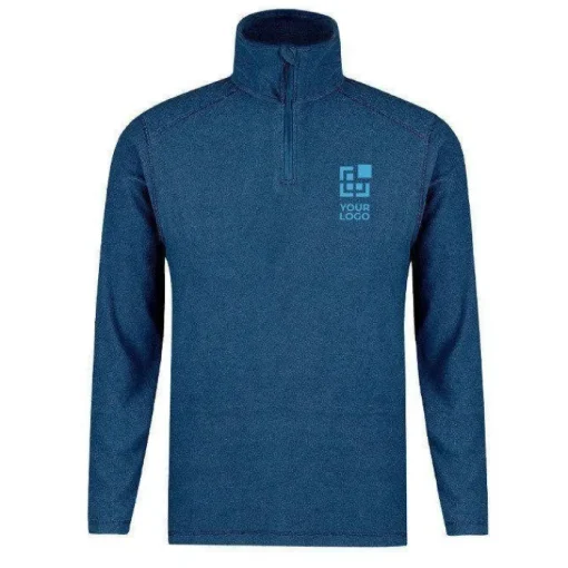 Gift Campaign Maglioncino in pile pettinato da 160 g/m2 con zip a 1/4 coordinata> Pile E Giacchetti Termici