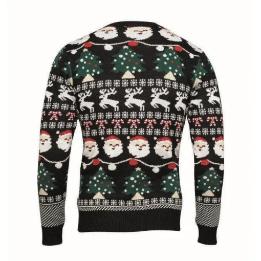 Gift Campaign Maglione natalizio in acrilico con 10 lucine a LED taglia L/XL> Gadget Natalizi