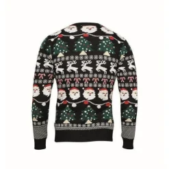 Gift Campaign Maglione natalizio in acrilico con 10 lucine a LED taglia S/M></noscript> Gadget Natalizi