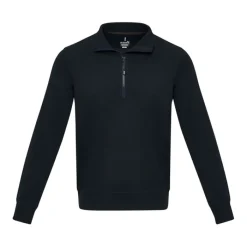 Gift Campaign Maglione unisex in tessuto riciclato con zip corta 280g/m2 Elevate NXT></noscript> Felpe Personalizzate