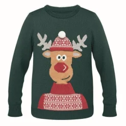 Gift Campaign Maglioni con trama natalizia in acrilico taglia L/XL Christmas></noscript> Gadget Natalizi