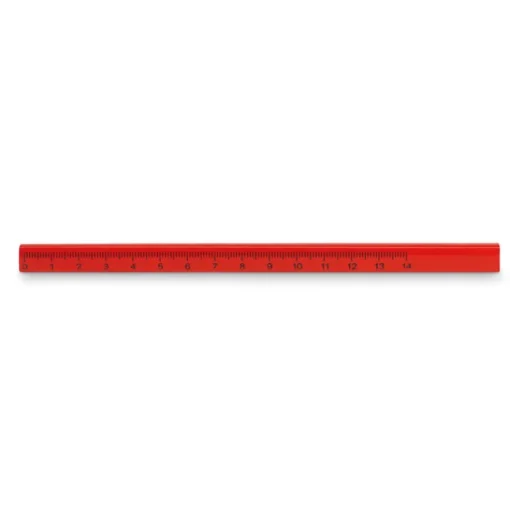 Gift Campaign Matita da falegname ovale con righello da 14 cm integrato Metrum> Matite Classiche