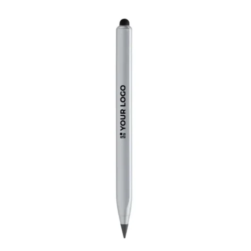 Gift Campaign Matita in alluminio riciclato con gommino touch e righello> Matite Classiche