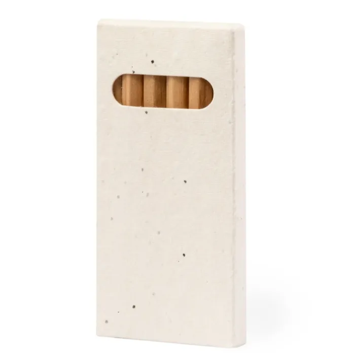 Gift Campaign Matite colorate in scatola di cartone con semi di petunia> Matite Colorate