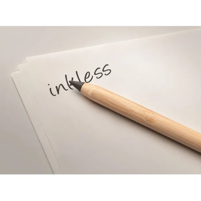 Gift Campaign Matite gadget personalizzate con punta in grafite Infinita Bambù Eraser> Matite Classiche