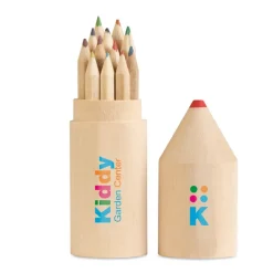 Gift Campaign Matitone in con 12 matite colorate personalizzate Pencil></noscript> Regali Per Bambini|Matite Colorate