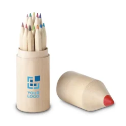 Gift Campaign Matitone in con 12 matite colorate personalizzate Pencil></noscript> Regali Per Bambini|Matite Colorate
