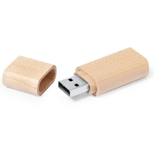 Gift Campaign Memoria USB da personalizzare con scocca in bambù e cappuccio> Chiavette Usb Ecologiche