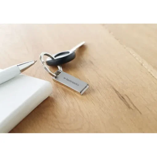 Gift Campaign Memoria USB in metallo con stampa laser Compacto Slim> Chiavette Usb Di Metallo