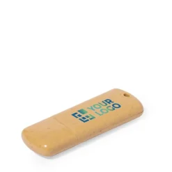 Gift Campaign Memoria USB realizzata con canna di grano con logo a colori></noscript> Chiavette Usb Ecologiche