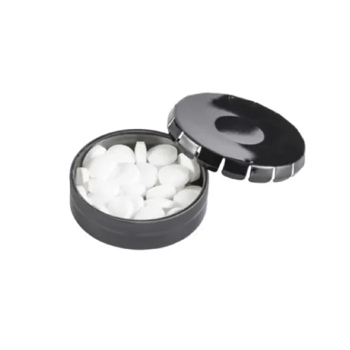 Gift Campaign Mentine senza zucchero con logo in scatolina colorata 12 g Clic Clac> Mentine E Gomme Da Masticare