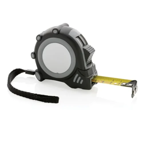 Gift Campaign Metri con logo largo 19mm RCS con cinturino e presa sicura Grip 5M> Metri