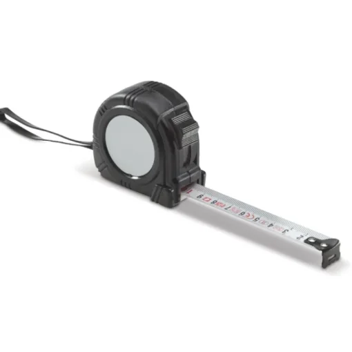 Gift Campaign Metro a nastro bianco in 3 colori con clip per cintura e cinturino 3m> Metri