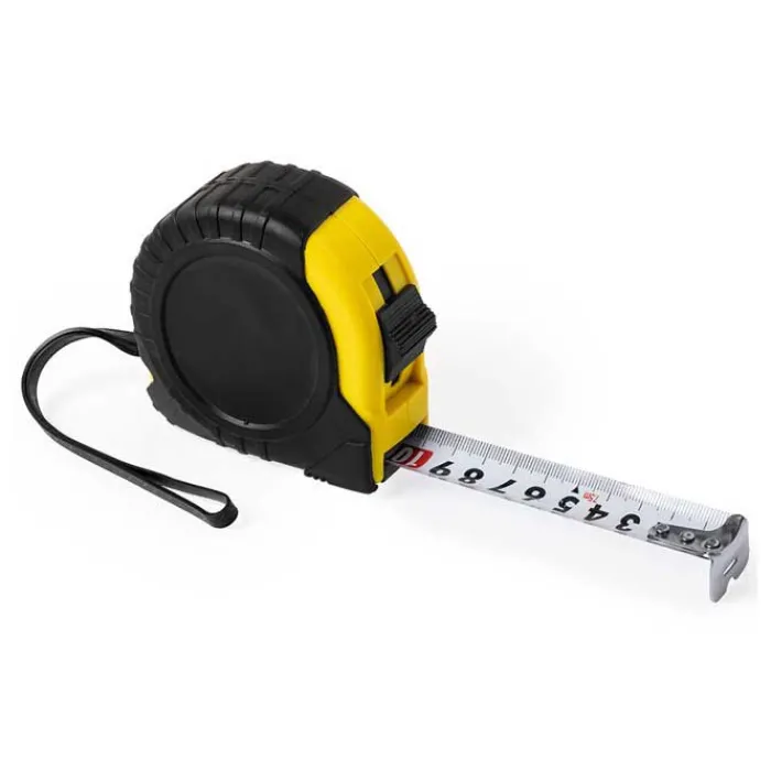 Gift Campaign Metro con logo aziendale resistente con laccetto SevenMeter 7,5M> Metri