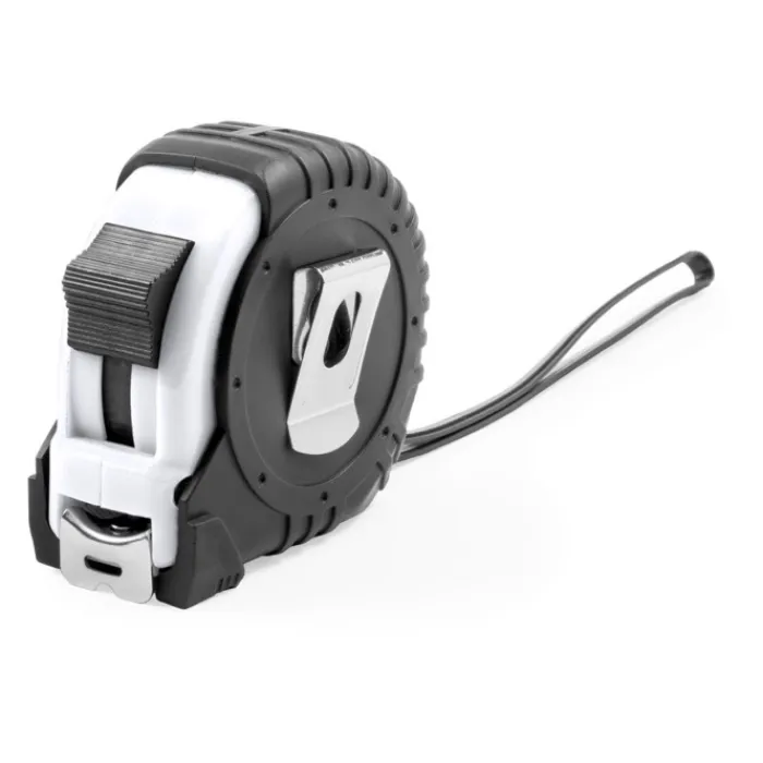 Gift Campaign Metro con logo aziendale resistente con laccetto SevenMeter 7,5M> Metri