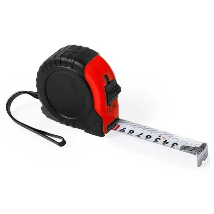 Gift Campaign Metro con logo aziendale resistente con laccetto SevenMeter 7,5M> Metri